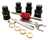 1STKIT Quick Deflate Valves - Set of 4 with Anti-Theft Lock Nuts 2